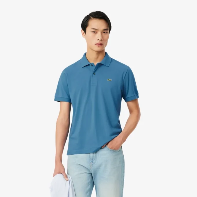 Ανδρική Polo Μπλούζα L.12.12 Light Piqua με κλασική εφαρμογή Ανδρική Polo Μπλούζα L.12.12 Light Piqua με κλασική εφαρμογή