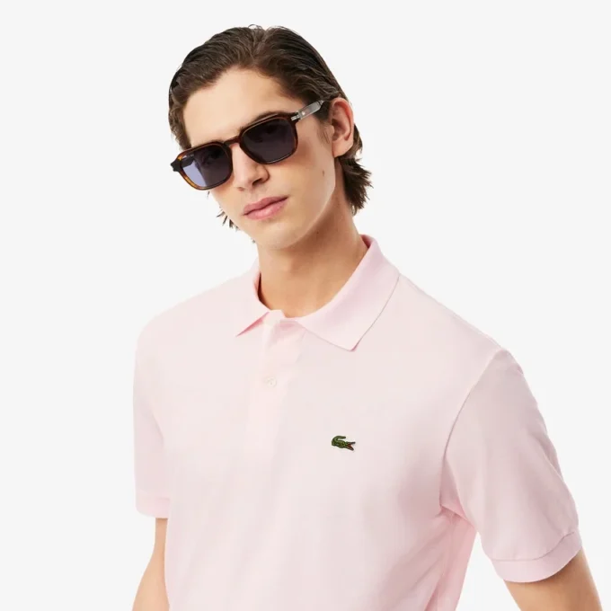 Ανδρική Polo Μπλούζα L.12.12 Light Piqua με κλασική εφαρμογή Ανδρική Polo Μπλούζα L.12.12 Light Piqua με κλασική εφαρμογή
