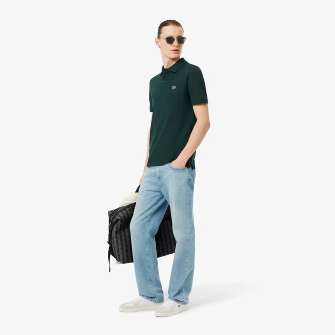 Ανδρική Polo Μπλούζα L.12.12 Piqua με στενή εφαρμογή Ανδρική Polo Μπλούζα L.12.12 Piqua με στενή εφαρμογή