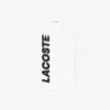 Ανδρική Polo Μπλούζα Lacoste Movement με κανονική εφαρμογή και τύπωμα