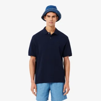 Ανδρική Polo Μπλούζα Loose Fit Heavy Piqua
