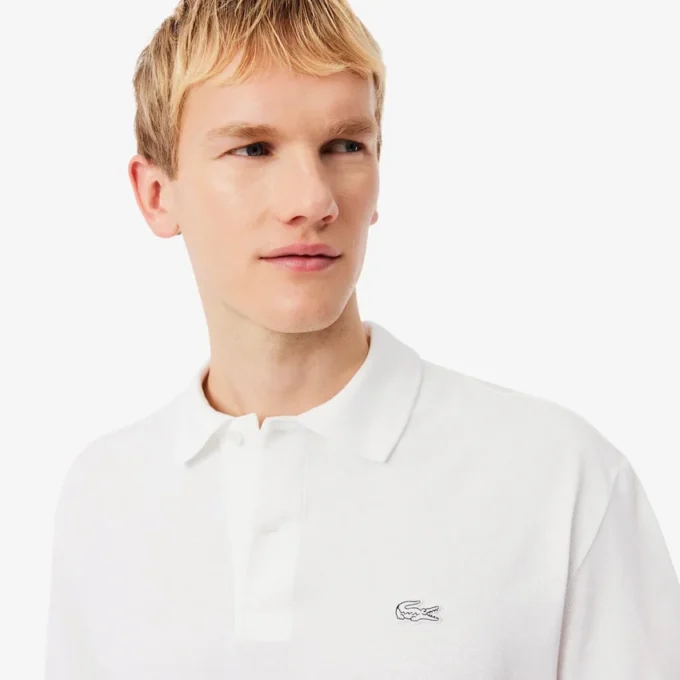 Ανδρική Polo Μπλούζα Loose Fit Heavy Piqua Ανδρική Polo Μπλούζα Loose Fit Heavy Piqua