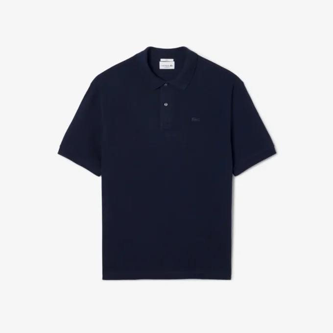Ανδρική Polo Μπλούζα Loose Fit Heavy Piqua Ανδρική Polo Μπλούζα Loose Fit Heavy Piqua