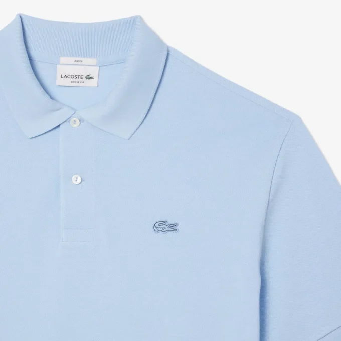 Ανδρική Polo Μπλούζα Loose Fit Heavy Piqua Ανδρική Polo Μπλούζα Loose Fit Heavy Piqua