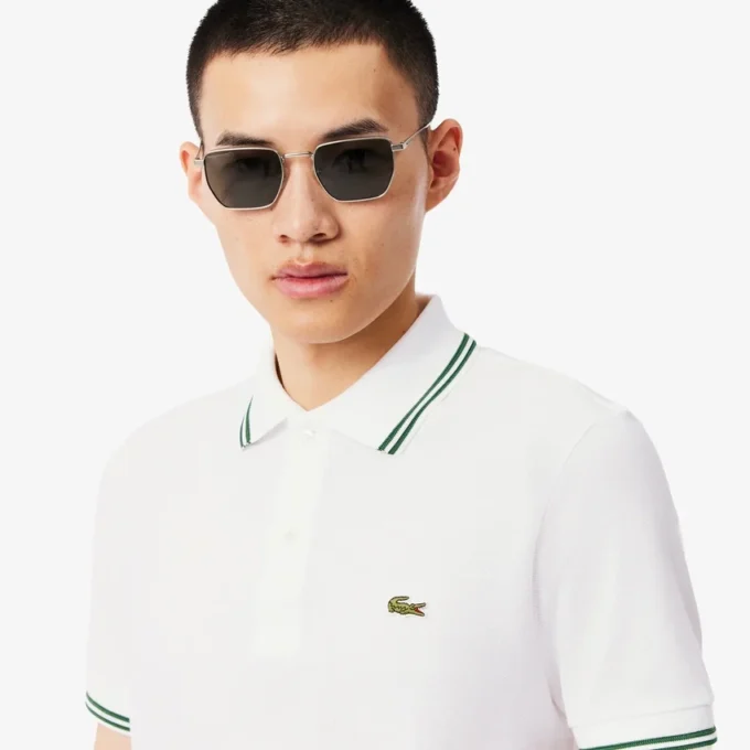 Ανδρική Polo Μπλούζα Regular Fit Trim Accent L.12.12 Ανδρική Polo Μπλούζα Regular Fit Trim Accent L.12.12