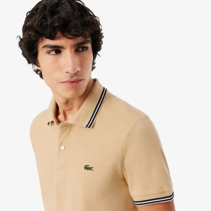 Ανδρική Polo Μπλούζα Regular Fit Trim Accent L.12.12 Ανδρική Polo Μπλούζα Regular Fit Trim Accent L.12.12