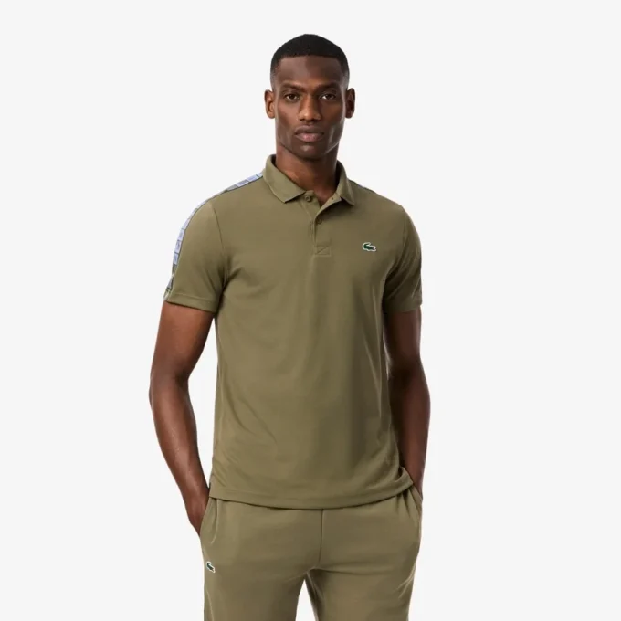 Ανδρική Polo Μπλούζα τένις Ultra Dry με ρίγες Ανδρική Polo Μπλούζα τένις Ultra Dry με ρίγες