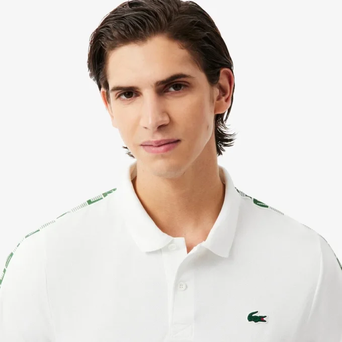 Ανδρική Polo Μπλούζα τένις Ultra Dry με ρίγες Ανδρική Polo Μπλούζα τένις Ultra Dry με ρίγες