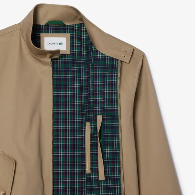 Ανδρικό αδιάβροχο μπουφάν Harrington από twill Ανδρικό αδιάβροχο μπουφάν Harrington από twill