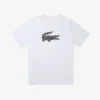 Ανδρικό αθλητικό T-shirt από βαμβάκι με ψηλό στυλ και τύπωμα