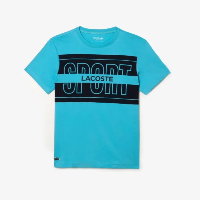 Ανδρικό αθλητικό T-shirt από βαμβάκι με τύπωμα Ανδρικό αθλητικό T-shirt από βαμβάκι με τύπωμα
