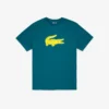 Ανδρικό αθλητικό T-shirt Big Fit με αναπνεύσιμο λογότυπο Ανδρικό αθλητικό T-shirt Big Fit με αναπνεύσιμο λογότυπο