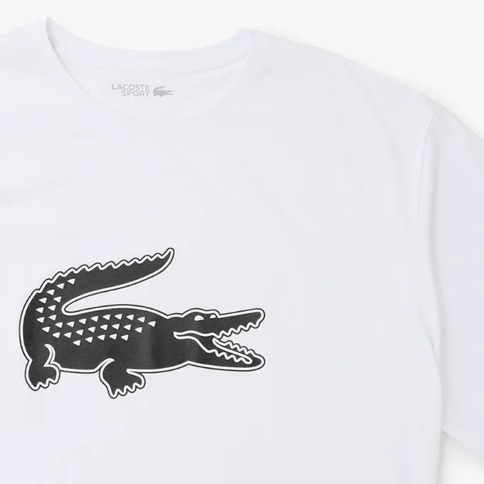 Ανδρικό αθλητικό T-shirt Big Fit με αναπνεύσιμο λογότυπο Ανδρικό αθλητικό T-shirt Big Fit με αναπνεύσιμο λογότυπο
