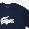 Ανδρικό αθλητικό T-shirt Big Fit με αναπνεύσιμο λογότυπο Ανδρικό αθλητικό T-shirt Big Fit με αναπνεύσιμο λογότυπο