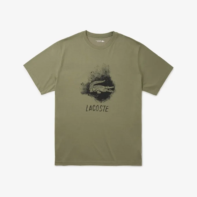 Ανδρικό Aθλητικό T-shirt Crocodile Big Fit Ανδρικό Aθλητικό T-shirt Crocodile Big Fit