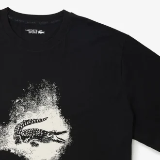 Ανδρικό Aθλητικό T-shirt Crocodile με ψηλή γραμμή Ανδρικό Aθλητικό T-shirt Crocodile με ψηλή γραμμή