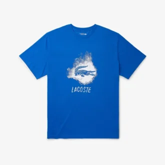 Ανδρικό Aθλητικό T-shirt Crocodile σε Big Fit