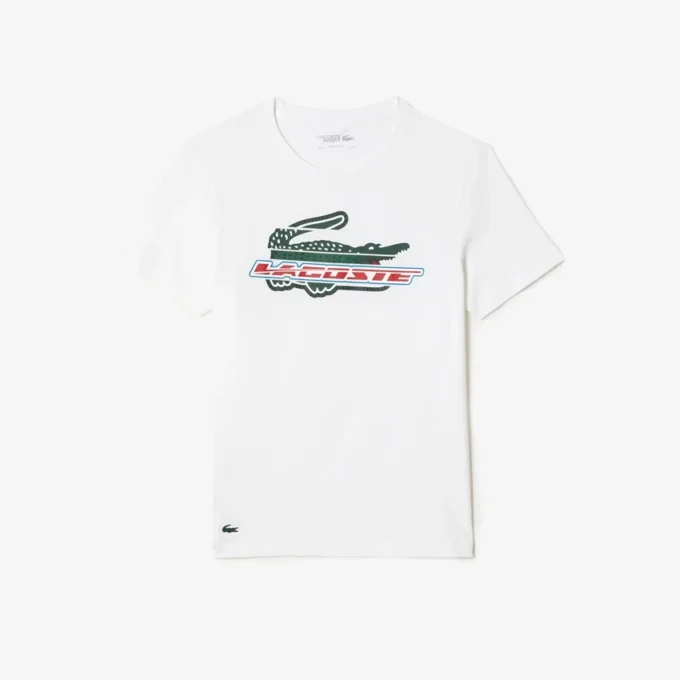 Ανδρικό αθλητικό T-shirt κανονικής εφαρμογής από βιολογικό βαμβάκι Ανδρικό αθλητικό T-shirt κανονικής εφαρμογής από βιολογικό βαμβάκι