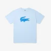 Ανδρικό αθλητικό T-shirt με άνετη εφαρμογή και αναπνεύσιμο λογότυπο Ανδρικό αθλητικό T-shirt με άνετη εφαρμογή και αναπνεύσιμο λογότυπο
