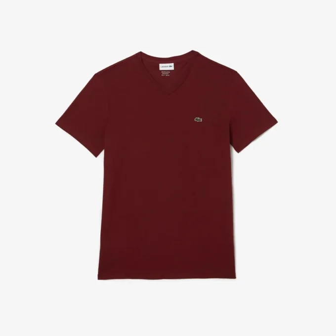 Ανδρικό ελαφρύ T-shirt με V-neck από βαμβάκι Pima Ανδρικό ελαφρύ T-shirt με V-neck από βαμβάκι Pima