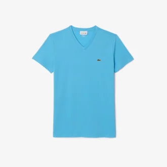 Ανδρικό ελαφρύ T-shirt με V-neck από βαμβάκι Pima Ανδρικό ελαφρύ T-shirt με V-neck από βαμβάκι Pima