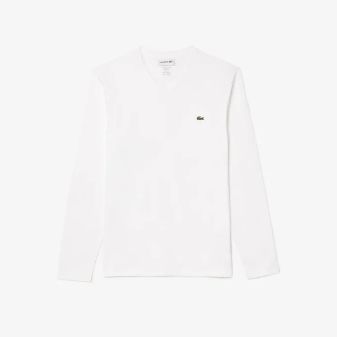 Ανδρικό ελαφρύ T-shirt με V-neck από βαμβάκι Pima Ανδρικό ελαφρύ T-shirt με V-neck από βαμβάκι Pima