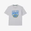 Ανδρικό φαρδύ T-shirt από βαρύ βαμβάκι με τύπωμα Ανδρικό φαρδύ T-shirt από βαρύ βαμβάκι με τύπωμα