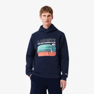 Ανδρικό φούτερ με κουκούλα Roland Garros Edition