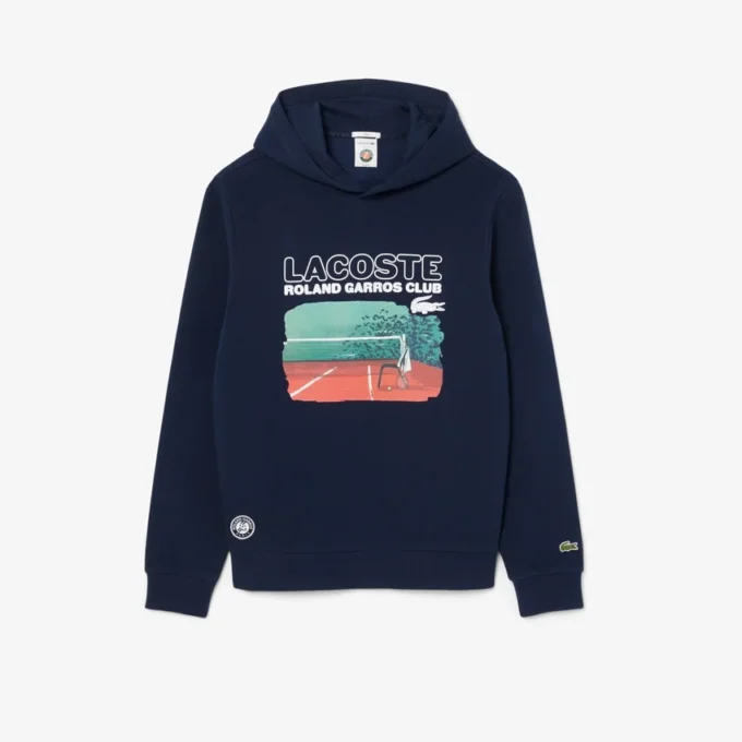 Ανδρικό φούτερ με κουκούλα Roland Garros Edition Ανδρικό φούτερ με κουκούλα Roland Garros Edition
