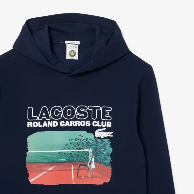 Ανδρικό φούτερ με κουκούλα Roland Garros Edition Ανδρικό φούτερ με κουκούλα Roland Garros Edition