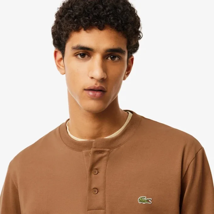 Ανδρικό μακρυμάνικο Henley