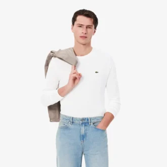 Ανδρικό μακρυμάνικο T-shirt από βαμβάκι Pima