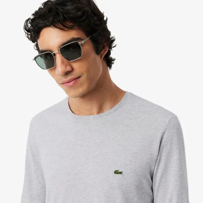 Ανδρικό μακρυμάνικο T-shirt από βαμβάκι Pima Ανδρικό μακρυμάνικο T-shirt από βαμβάκι Pima