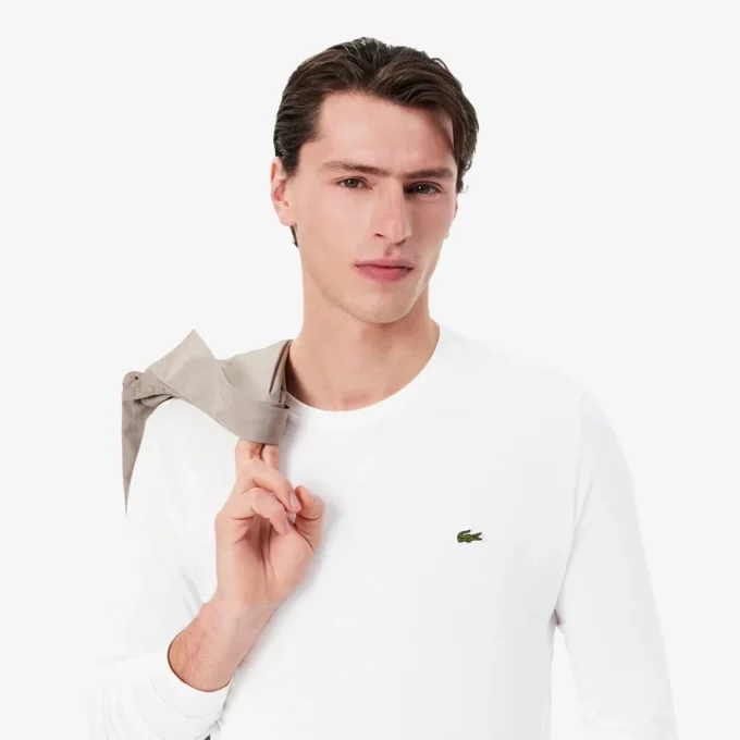 Ανδρικό μακρυμάνικο T-shirt από βαμβάκι Pima Ανδρικό μακρυμάνικο T-shirt από βαμβάκι Pima