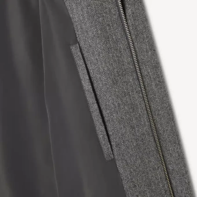 Ανδρικό μάλλινο μπουφάν Harrington Ανδρικό μάλλινο μπουφάν Harrington