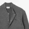Ανδρικό μπουφάν bomber από jersey με μαλλί μερινό Ανδρικό μπουφάν bomber από jersey με μαλλί μερινό