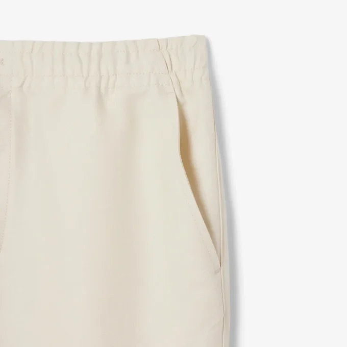 Ανδρικό παντελόνι από λινό twill με κανονική εφαρμογή Ανδρικό παντελόνι από λινό twill με κανονική εφαρμογή
