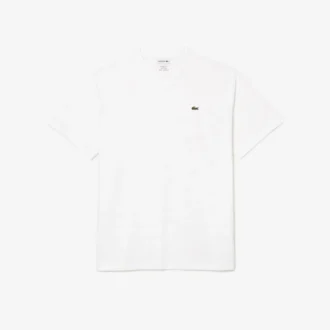 Ανδρικό Pima T-shirt με V λαιμόκοψη και φαρδιά γραμμή