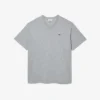 Ανδρικό Pima T-shirt με V λαιμόκοψη και φαρδιά γραμμή