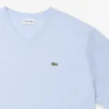 Ανδρικό Pima T-shirt με V λαιμόκοψη και φαρδιά γραμμή Ανδρικό Pima T-shirt με V λαιμόκοψη και φαρδιά γραμμή