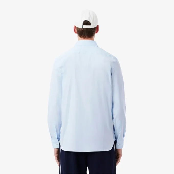 Ανδρικό πουκάμισο με κουμπιά, στενή εφαρμογή και ελαστικό ύφασμα