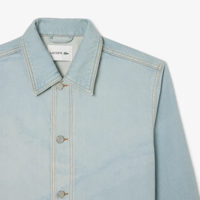 Ανδρικό πουκάμισο τύπου overshirt με μοτίβο τοπίου Ανδρικό πουκάμισο τύπου overshirt με μοτίβο τοπίου