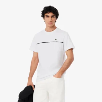 Ανδρικό T-shirt από βαμβακερό jersey με λογότυπο