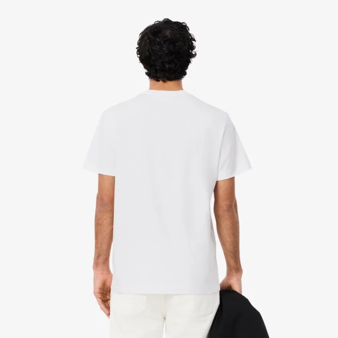 Ανδρικό T-shirt από βαμβακερό jersey με λογότυπο Ανδρικό T-shirt από βαμβακερό jersey με λογότυπο