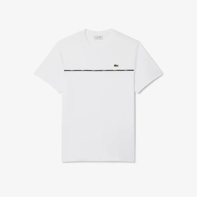 Ανδρικό T-shirt από βαμβακερό jersey με λογότυπο Ανδρικό T-shirt από βαμβακερό jersey με λογότυπο