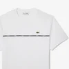 Ανδρικό T-shirt από βαμβακερό jersey με λογότυπο Ανδρικό T-shirt από βαμβακερό jersey με λογότυπο