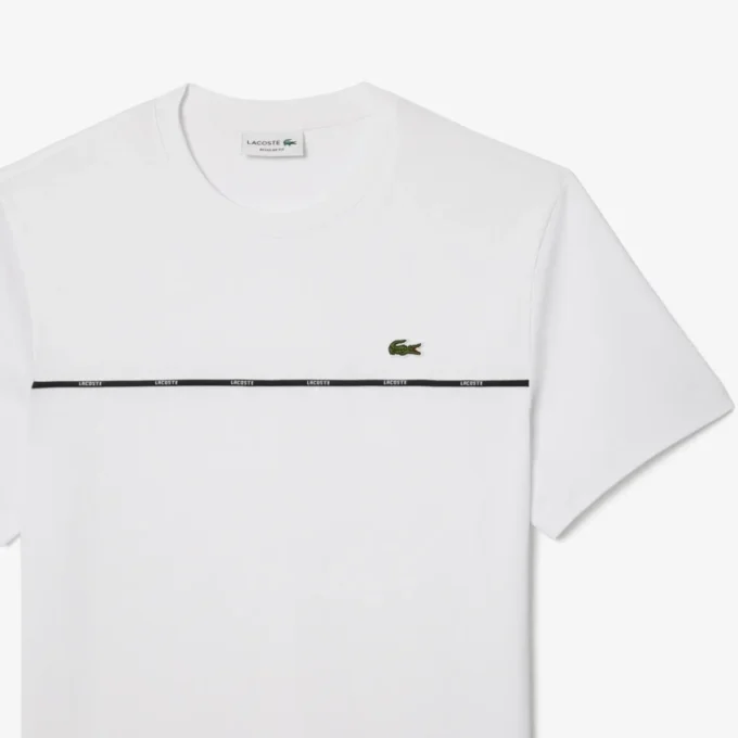 Ανδρικό T-shirt από βαμβακερό jersey με λογότυπο Ανδρικό T-shirt από βαμβακερό jersey με λογότυπο