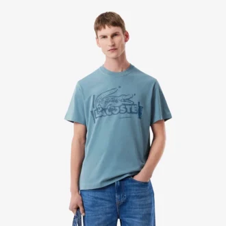 Ανδρικό T-shirt από βαμβακερό jersey με τύπωμα