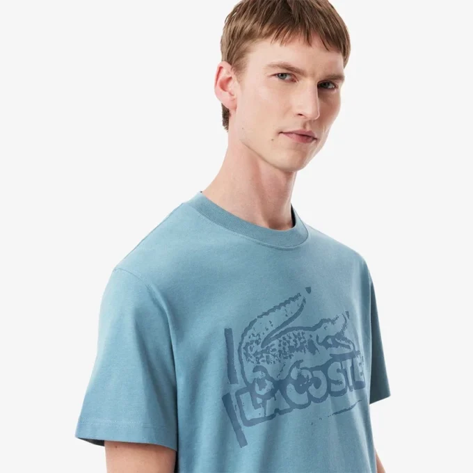 Ανδρικό T-shirt από βαμβακερό jersey με τύπωμα Ανδρικό T-shirt από βαμβακερό jersey με τύπωμα