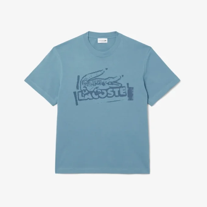 Ανδρικό T-shirt από βαμβακερό jersey με τύπωμα Ανδρικό T-shirt από βαμβακερό jersey με τύπωμα